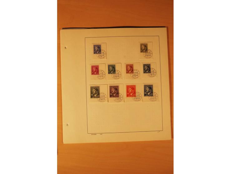 1933/45, ungebrauchte und gestempelte Sammlung mit besseren Ausgaben, dazu etwas Besetzung II und Danzig