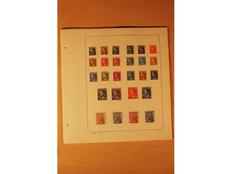 1933/45, ungebrauchte und gestempelte Sammlung mit besseren Ausgaben, dazu etwas Besetzung II und Danzig