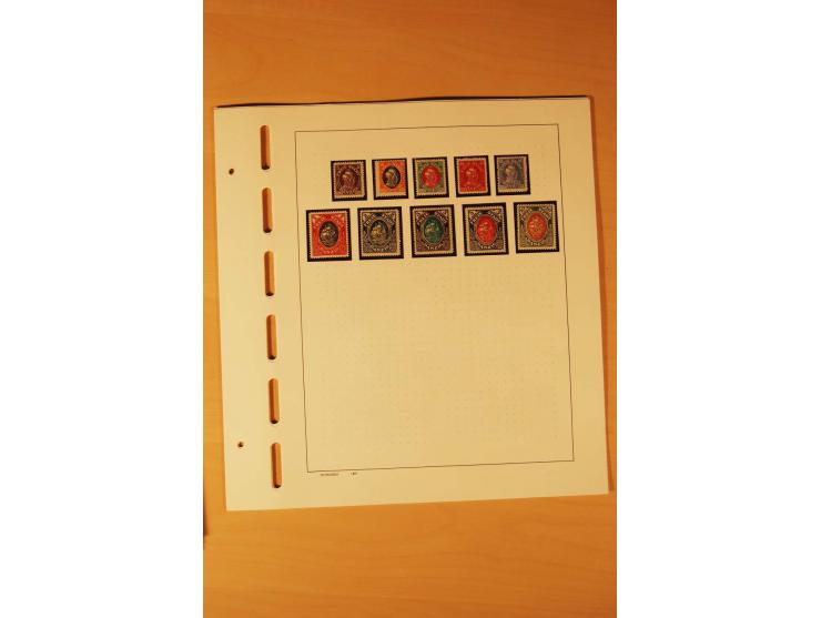 1933/45, ungebrauchte und gestempelte Sammlung mit besseren Ausgaben, dazu etwas Besetzung II und Danzig