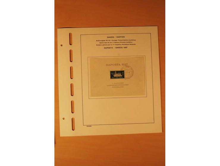 1933/45, ungebrauchte und gestempelte Sammlung mit besseren Ausgaben, dazu etwas Besetzung II und Danzig