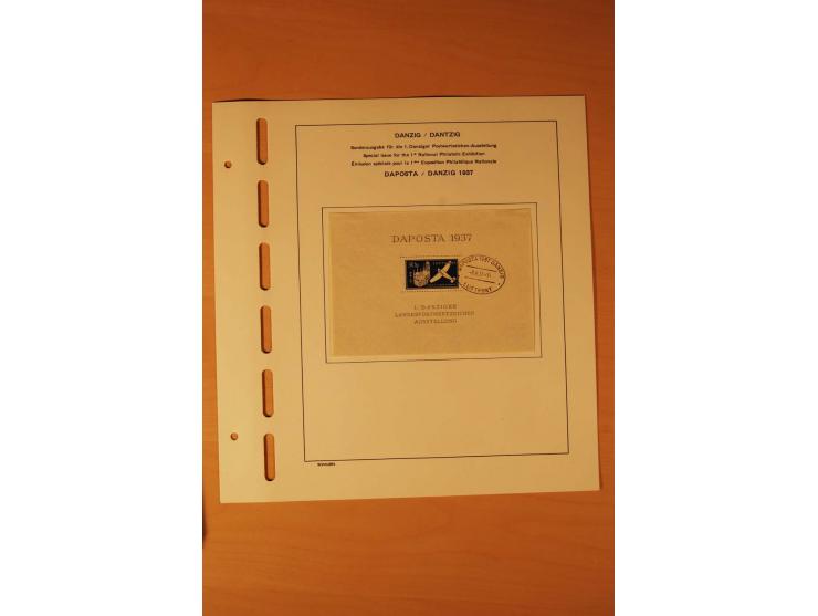 1933/45, ungebrauchte und gestempelte Sammlung mit besseren Ausgaben, dazu etwas Besetzung II und Danzig