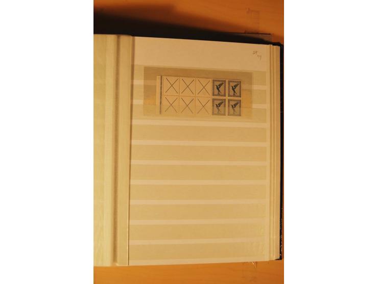 1916/28, meist ungebrauchte Sammlung Heftchenblätter ab Germania bis Weimar mit einigen besseren und auch Stücken mit HAN, zu