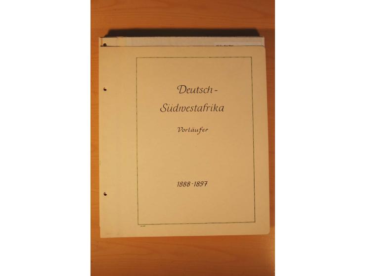 China - Togo, Sammlung der Vorläufer, dabei viele bessere Stücke, Briefstücke etc., nahezu alle signiert mit 5 Befunden und A