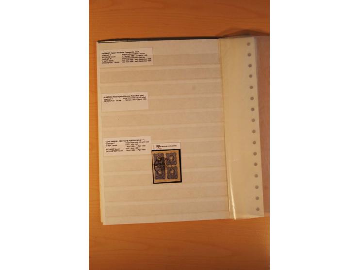 China - Togo, Sammlung der Vorläufer, dabei viele bessere Stücke, Briefstücke etc., nahezu alle signiert mit 5 Befunden und A