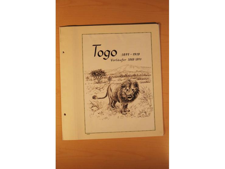 China - Togo, Sammlung der Vorläufer, dabei viele bessere Stücke, Briefstücke etc., nahezu alle signiert mit 5 Befunden und A