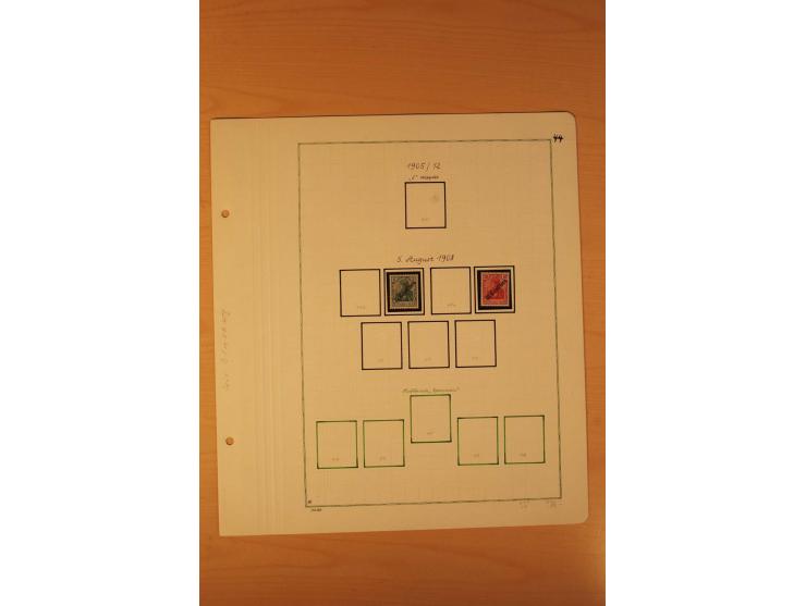 China - Togo, Sammlung der Vorläufer, dabei viele bessere Stücke, Briefstücke etc., nahezu alle signiert mit 5 Befunden und A