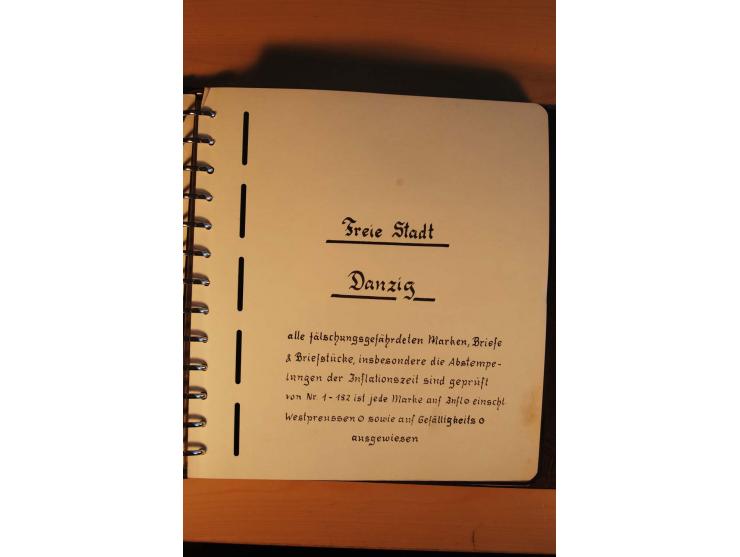 1766/1945, umfangreiche ungebrauchte/postfrische und gestempelte Sammlung mit Briefen und vielen besseren Werten, beginnend m