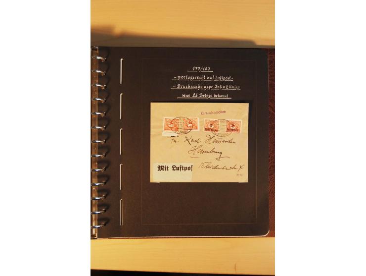 1766/1945, umfangreiche ungebrauchte/postfrische und gestempelte Sammlung mit Briefen und vielen besseren Werten, beginnend m