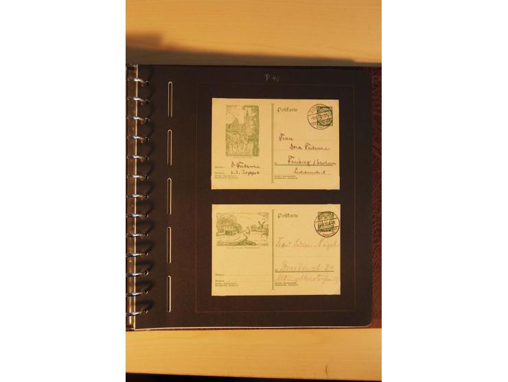 1766/1945, umfangreiche ungebrauchte/postfrische und gestempelte Sammlung mit Briefen und vielen besseren Werten, beginnend m