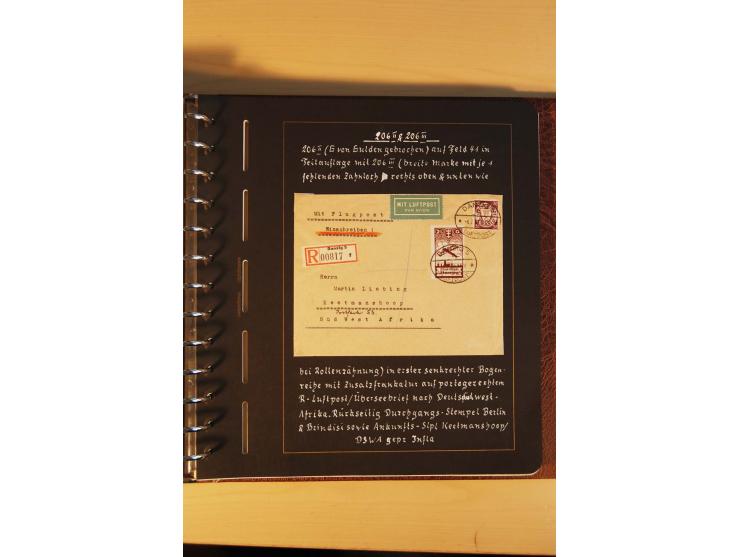 1766/1945, umfangreiche ungebrauchte/postfrische und gestempelte Sammlung mit Briefen und vielen besseren Werten, beginnend m