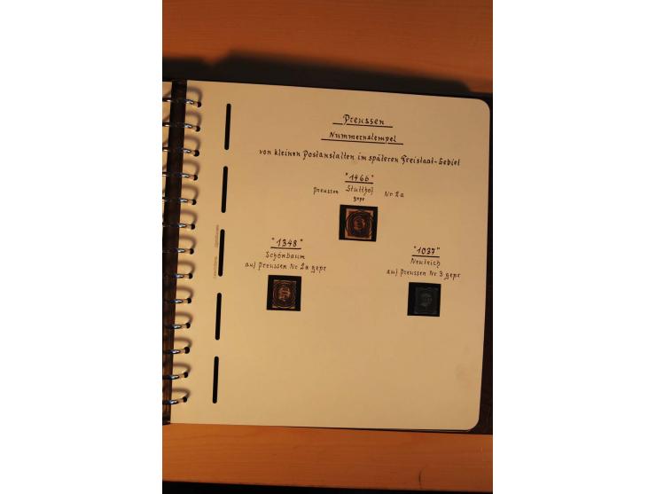 1766/1945, umfangreiche ungebrauchte/postfrische und gestempelte Sammlung mit Briefen und vielen besseren Werten, beginnend m