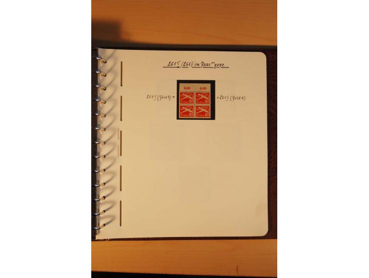 1766/1945, umfangreiche ungebrauchte/postfrische und gestempelte Sammlung mit Briefen und vielen besseren Werten, beginnend m