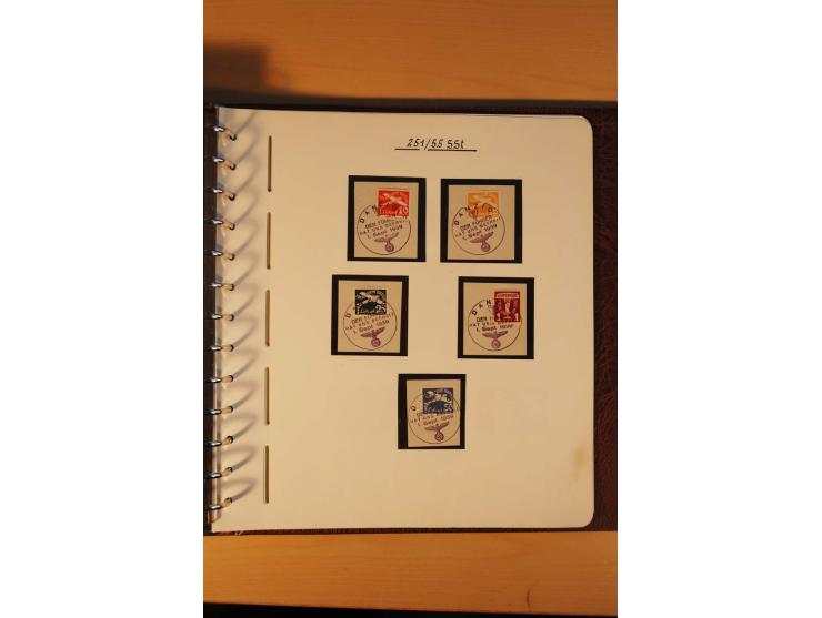 1766/1945, umfangreiche ungebrauchte/postfrische und gestempelte Sammlung mit Briefen und vielen besseren Werten, beginnend m