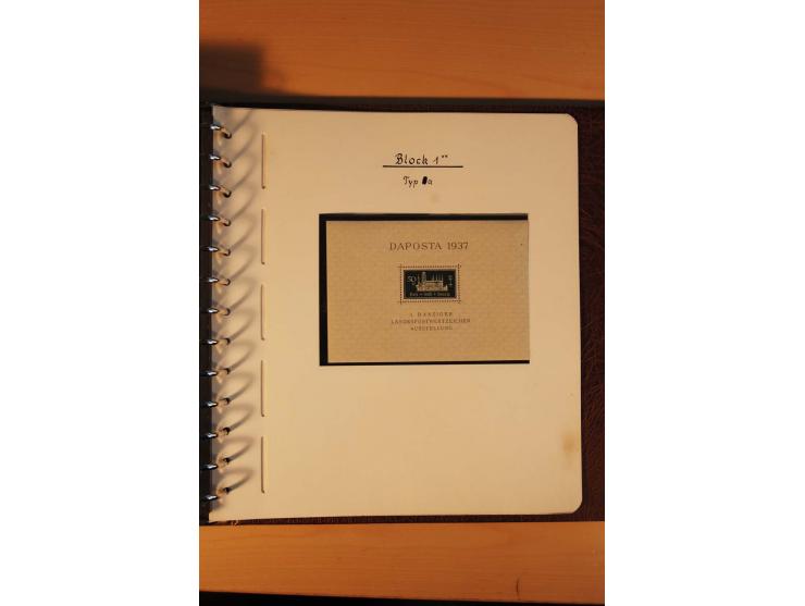 1766/1945, umfangreiche ungebrauchte/postfrische und gestempelte Sammlung mit Briefen und vielen besseren Werten, beginnend m