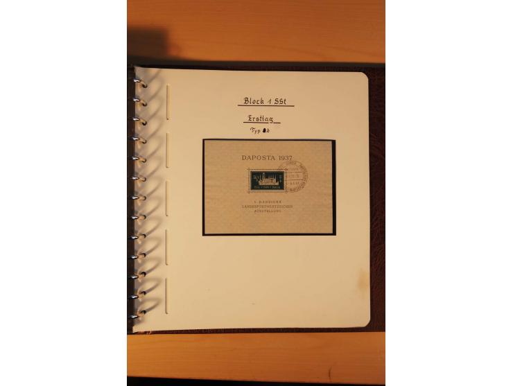 1766/1945, umfangreiche ungebrauchte/postfrische und gestempelte Sammlung mit Briefen und vielen besseren Werten, beginnend m