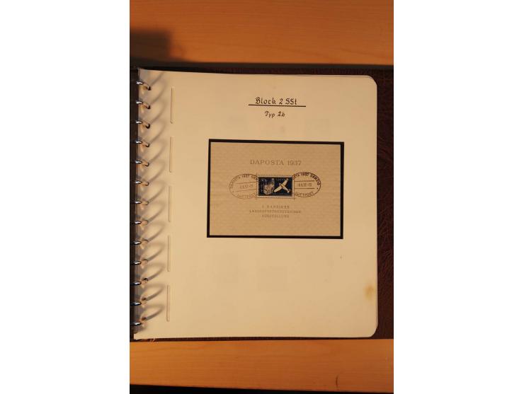 1766/1945, umfangreiche ungebrauchte/postfrische und gestempelte Sammlung mit Briefen und vielen besseren Werten, beginnend m
