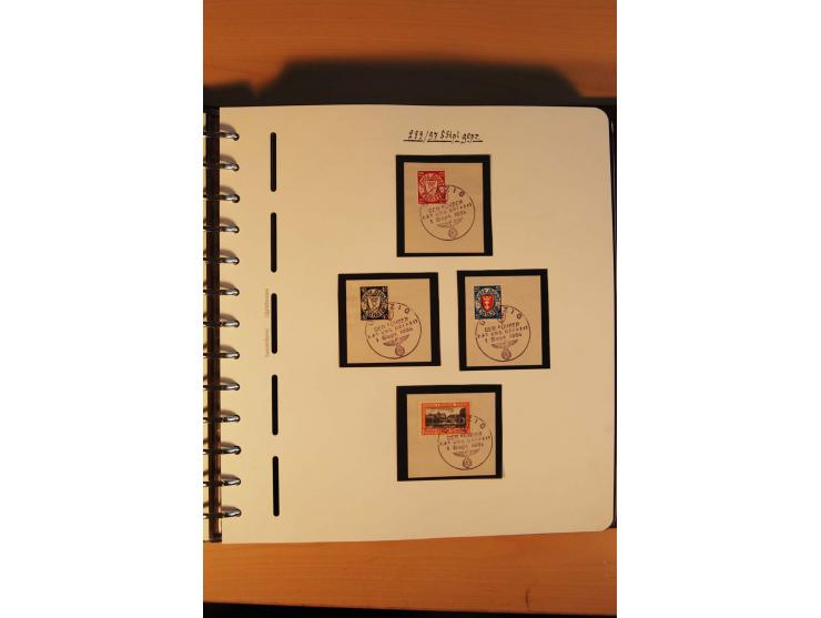 1766/1945, umfangreiche ungebrauchte/postfrische und gestempelte Sammlung mit Briefen und vielen besseren Werten, beginnend m