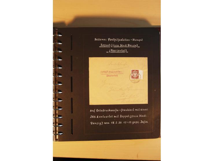 1766/1945, umfangreiche ungebrauchte/postfrische und gestempelte Sammlung mit Briefen und vielen besseren Werten, beginnend m