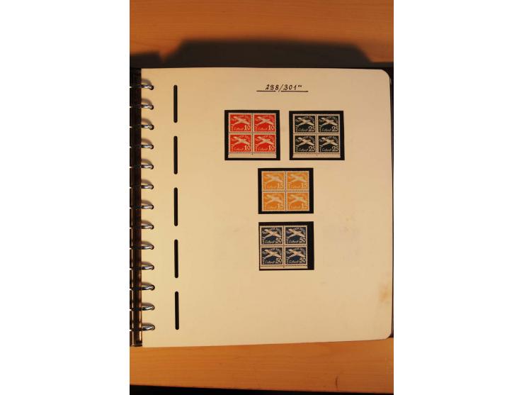 1766/1945, umfangreiche ungebrauchte/postfrische und gestempelte Sammlung mit Briefen und vielen besseren Werten, beginnend m