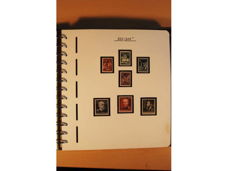 1766/1945, umfangreiche ungebrauchte/postfrische und gestempelte Sammlung mit Briefen und vielen besseren Werten, beginnend m