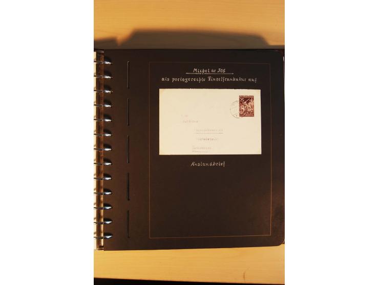 1766/1945, umfangreiche ungebrauchte/postfrische und gestempelte Sammlung mit Briefen und vielen besseren Werten, beginnend m