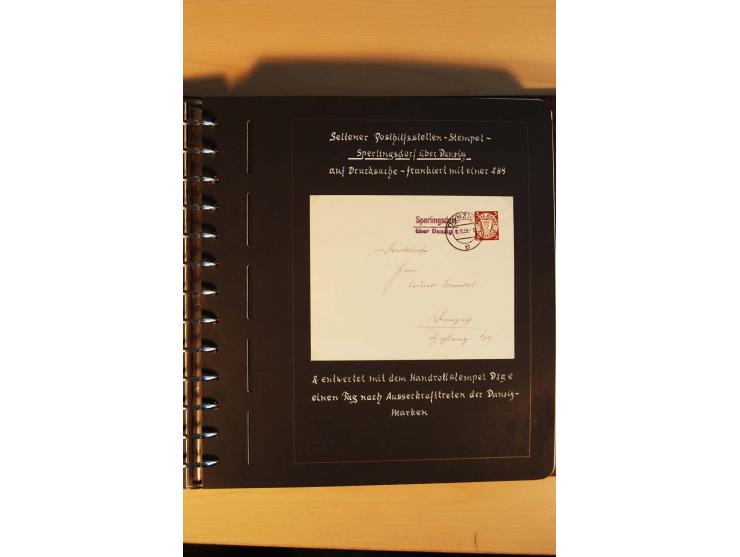 1766/1945, umfangreiche ungebrauchte/postfrische und gestempelte Sammlung mit Briefen und vielen besseren Werten, beginnend m