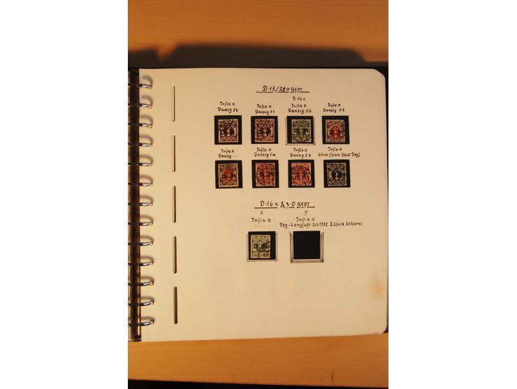 1766/1945, umfangreiche ungebrauchte/postfrische und gestempelte Sammlung mit Briefen und vielen besseren Werten, beginnend m