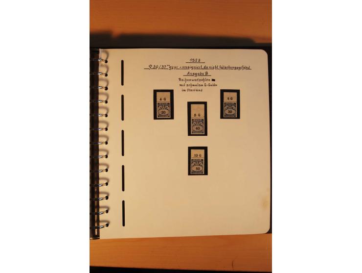 1766/1945, umfangreiche ungebrauchte/postfrische und gestempelte Sammlung mit Briefen und vielen besseren Werten, beginnend m
