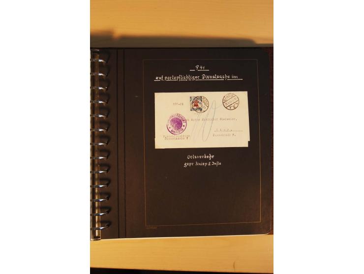 1766/1945, umfangreiche ungebrauchte/postfrische und gestempelte Sammlung mit Briefen und vielen besseren Werten, beginnend m