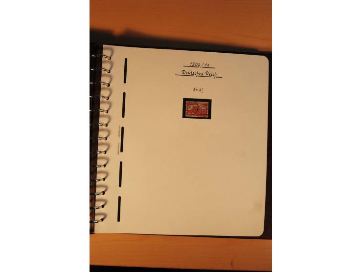 1766/1945, umfangreiche ungebrauchte/postfrische und gestempelte Sammlung mit Briefen und vielen besseren Werten, beginnend m