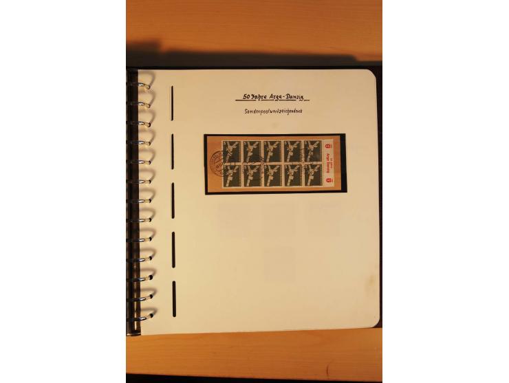 1766/1945, umfangreiche ungebrauchte/postfrische und gestempelte Sammlung mit Briefen und vielen besseren Werten, beginnend m