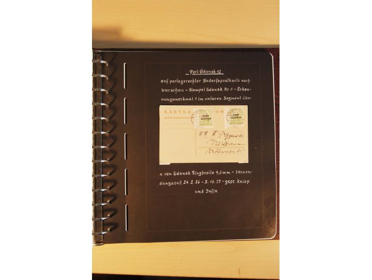 1766/1945, umfangreiche ungebrauchte/postfrische und gestempelte Sammlung mit Briefen und vielen besseren Werten, beginnend m