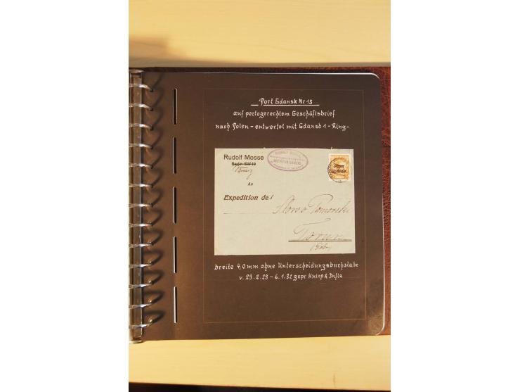 1766/1945, umfangreiche ungebrauchte/postfrische und gestempelte Sammlung mit Briefen und vielen besseren Werten, beginnend m