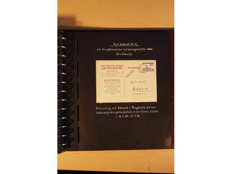 1766/1945, umfangreiche ungebrauchte/postfrische und gestempelte Sammlung mit Briefen und vielen besseren Werten, beginnend m