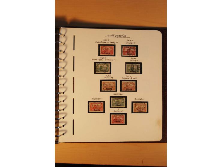1766/1945, umfangreiche ungebrauchte/postfrische und gestempelte Sammlung mit Briefen und vielen besseren Werten, beginnend m
