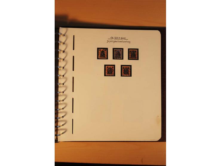 1766/1945, umfangreiche ungebrauchte/postfrische und gestempelte Sammlung mit Briefen und vielen besseren Werten, beginnend m