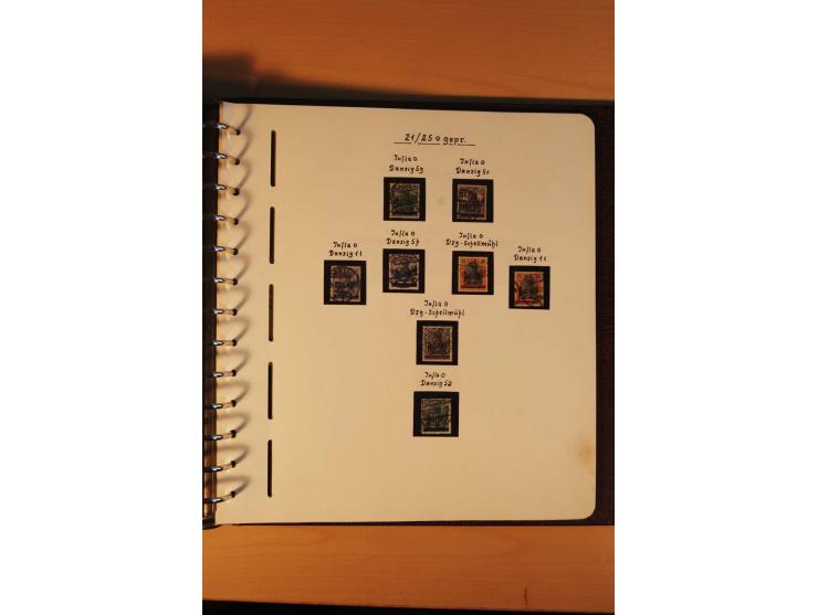 1766/1945, umfangreiche ungebrauchte/postfrische und gestempelte Sammlung mit Briefen und vielen besseren Werten, beginnend m