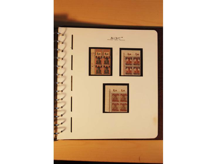 1766/1945, umfangreiche ungebrauchte/postfrische und gestempelte Sammlung mit Briefen und vielen besseren Werten, beginnend m