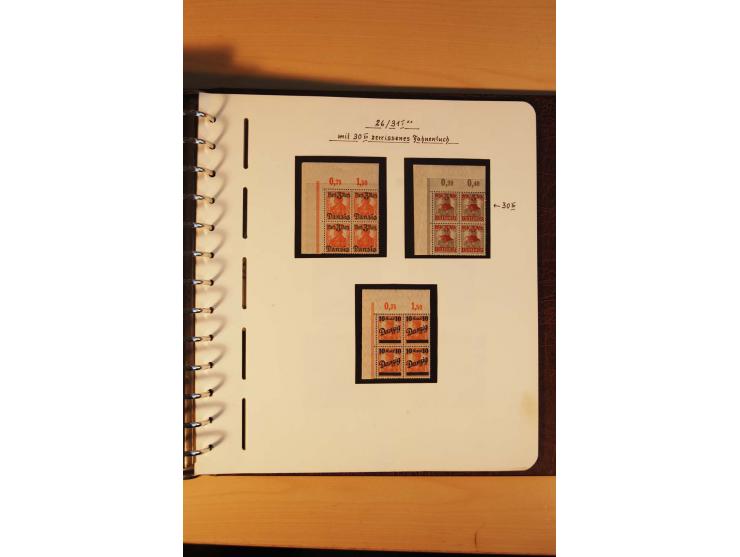 1766/1945, umfangreiche ungebrauchte/postfrische und gestempelte Sammlung mit Briefen und vielen besseren Werten, beginnend m