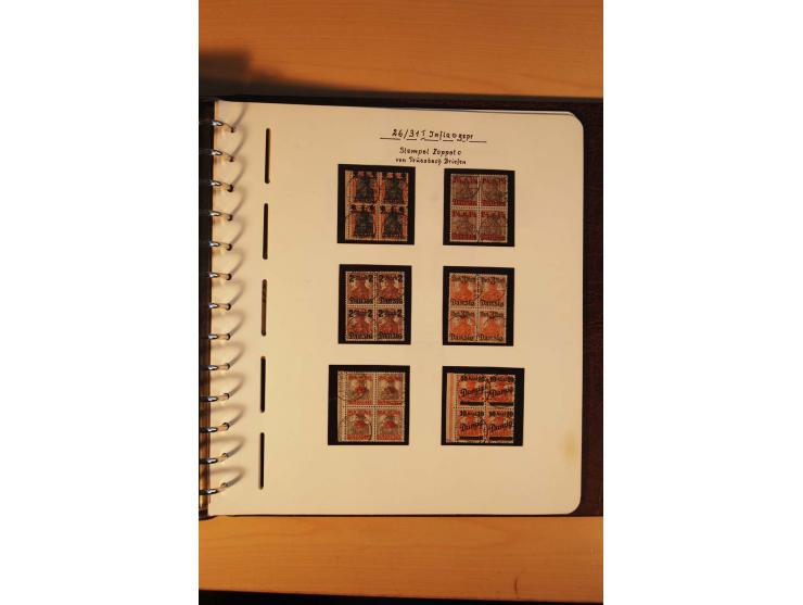 1766/1945, umfangreiche ungebrauchte/postfrische und gestempelte Sammlung mit Briefen und vielen besseren Werten, beginnend m