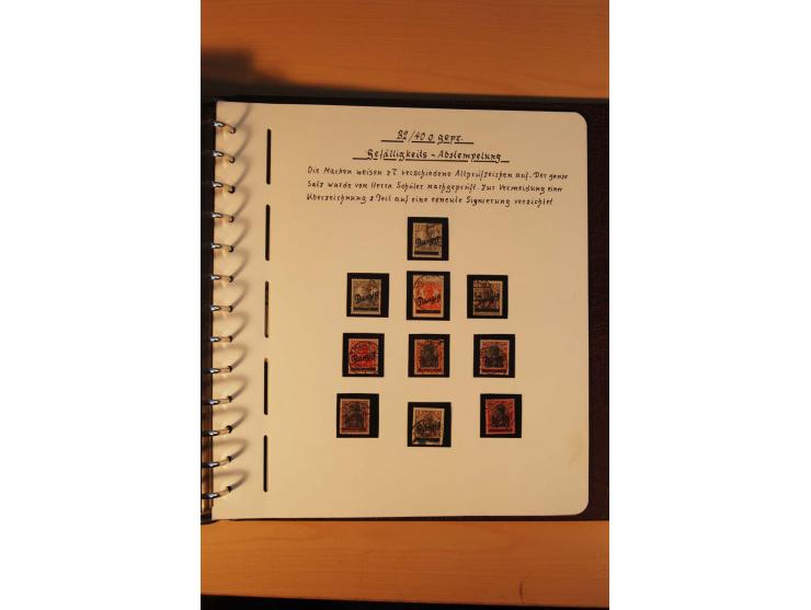 1766/1945, umfangreiche ungebrauchte/postfrische und gestempelte Sammlung mit Briefen und vielen besseren Werten, beginnend m