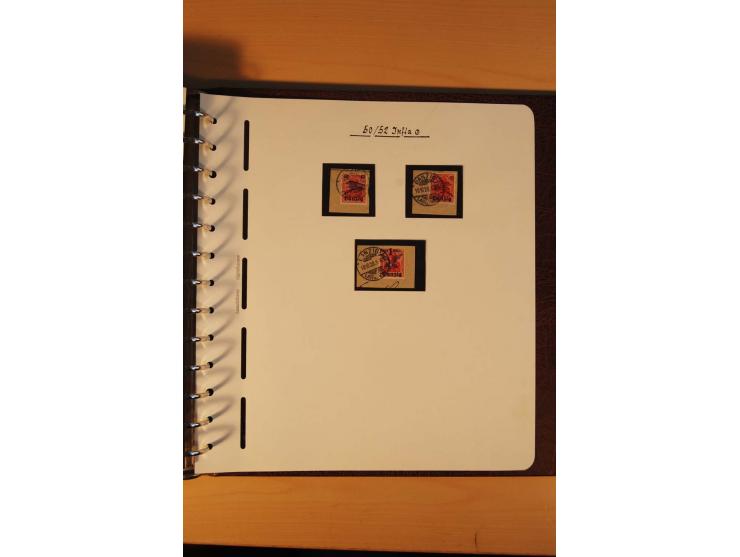 1766/1945, umfangreiche ungebrauchte/postfrische und gestempelte Sammlung mit Briefen und vielen besseren Werten, beginnend m