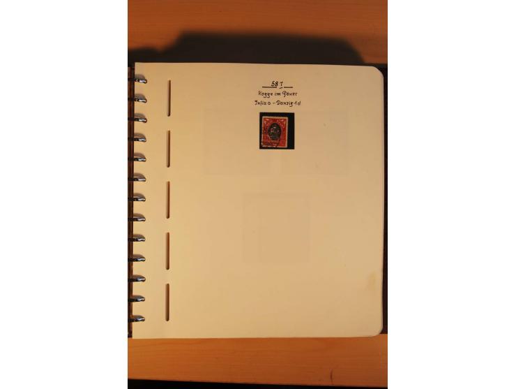 1766/1945, umfangreiche ungebrauchte/postfrische und gestempelte Sammlung mit Briefen und vielen besseren Werten, beginnend m