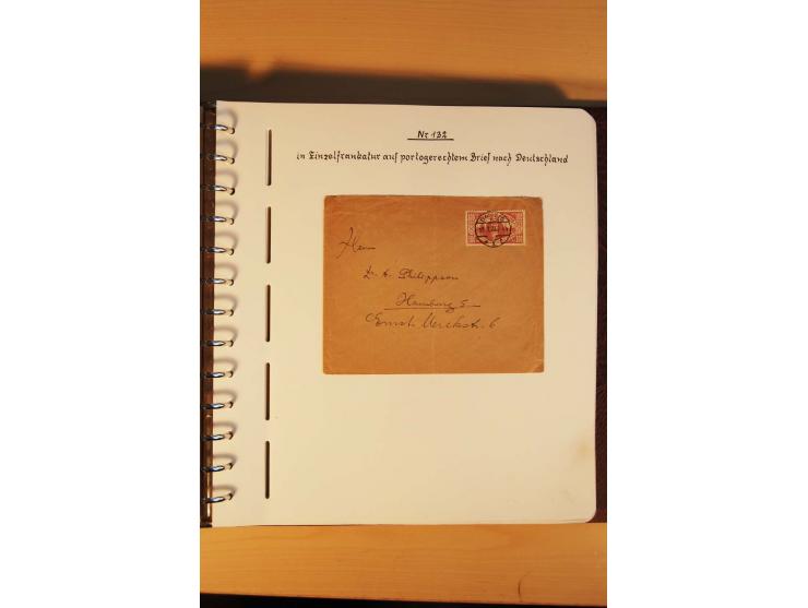 1766/1945, umfangreiche ungebrauchte/postfrische und gestempelte Sammlung mit Briefen und vielen besseren Werten, beginnend m