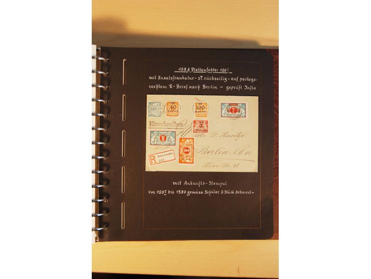 1766/1945, umfangreiche ungebrauchte/postfrische und gestempelte Sammlung mit Briefen und vielen besseren Werten, beginnend m