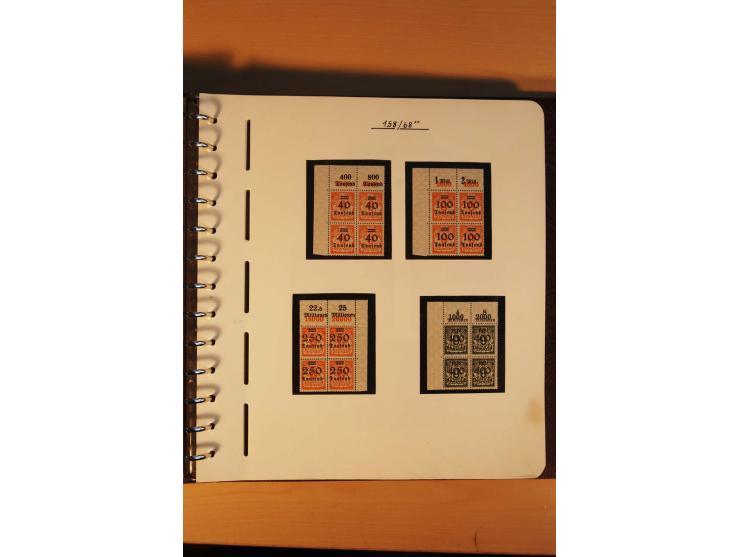 1766/1945, umfangreiche ungebrauchte/postfrische und gestempelte Sammlung mit Briefen und vielen besseren Werten, beginnend m