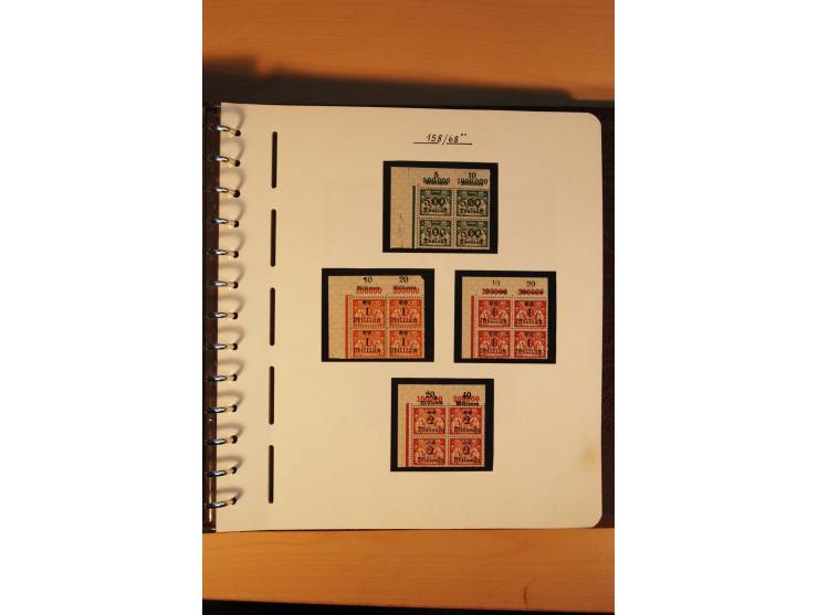 1766/1945, umfangreiche ungebrauchte/postfrische und gestempelte Sammlung mit Briefen und vielen besseren Werten, beginnend m