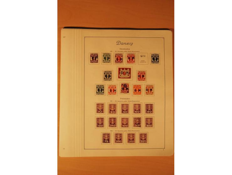 1920/39, ungebrauchte und gestempelte Sammlung mit mittleren Ausgaben
