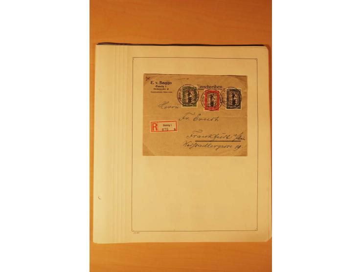 1920/39, ungebrauchte und gestempelte Sammlung mit mittleren Ausgaben