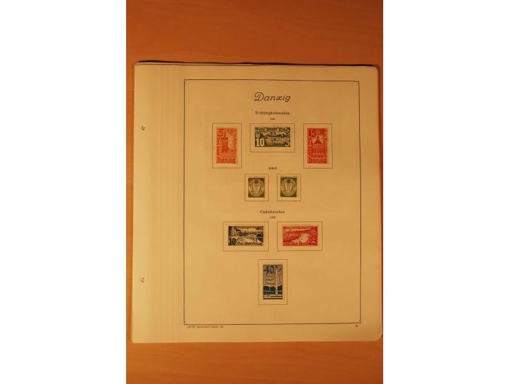 1920/39, ungebrauchte und gestempelte Sammlung mit mittleren Ausgaben